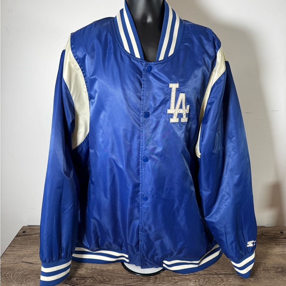 Vintage Starter Los Angeles Dodgers Baseball Jacket - Size 4XL/4X/4TG